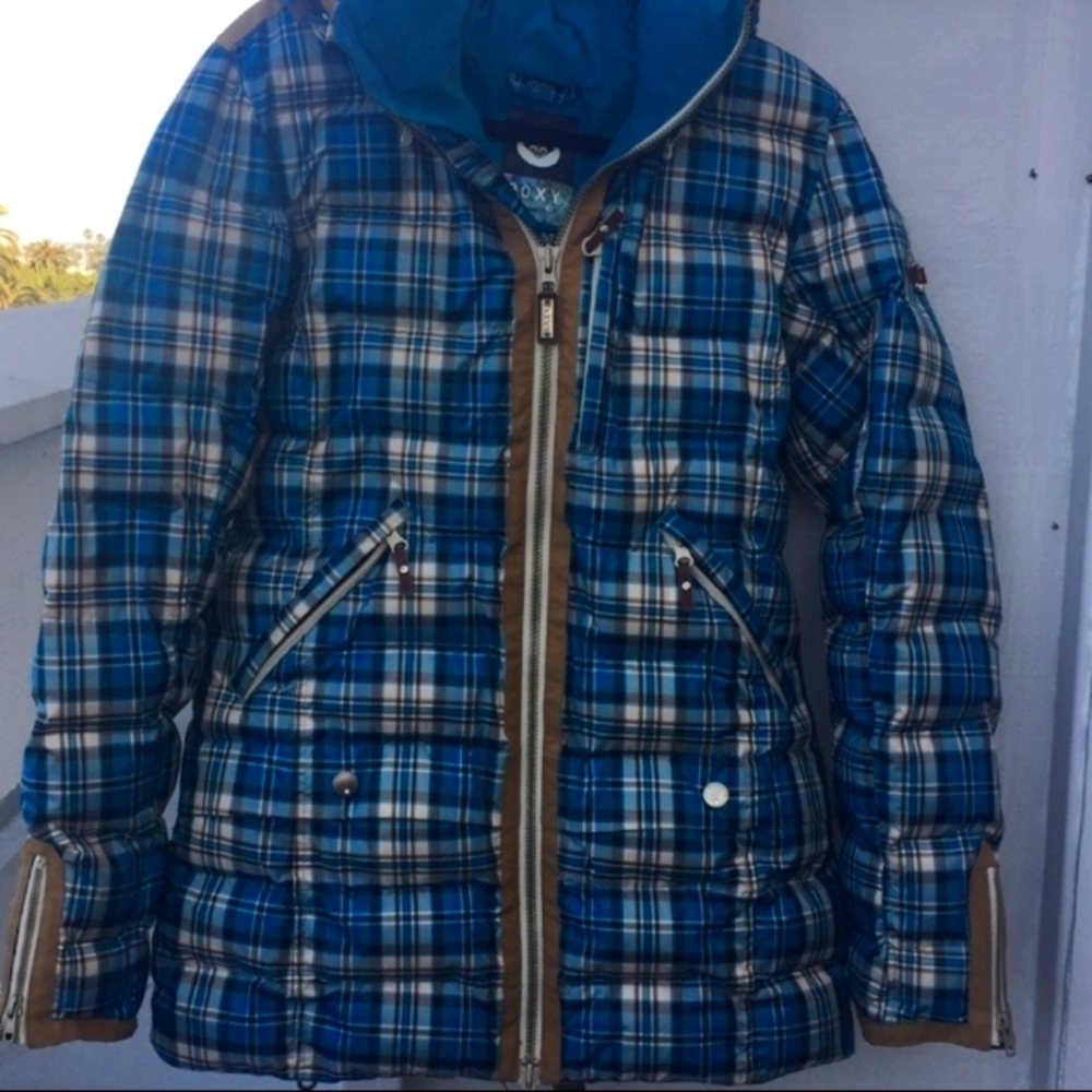 ROXY Size Small Blue Snowboarding Gear Ski Coat